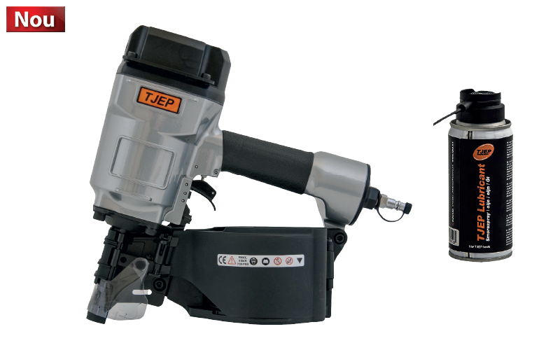 Pistol pneumatic pentru cuie in bobina 15° TJEP CN TK.100048 70