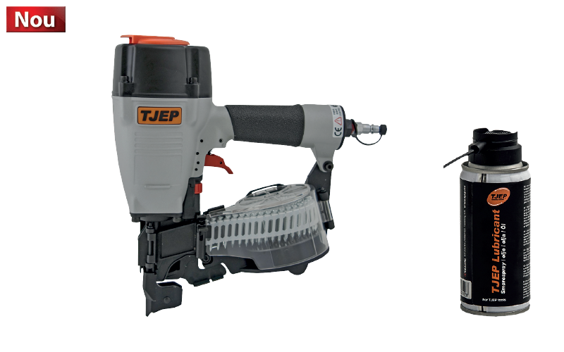 Pistol pneumatic pentru cuie in role din plastic 15° TJEP BC 60 TK.100091