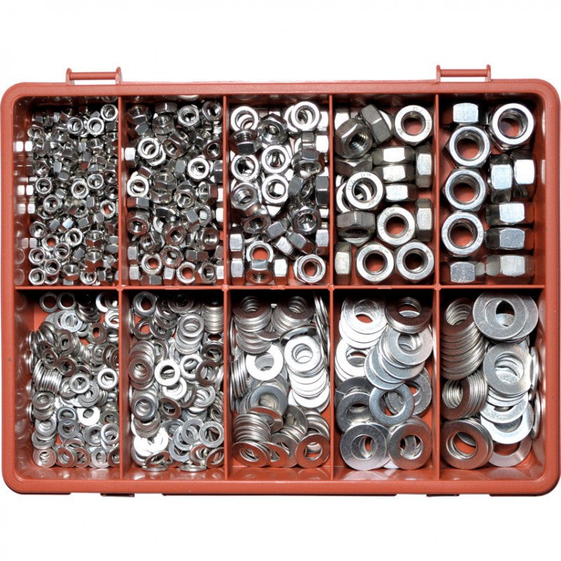 Set 890 piese, piulite si garnituri metrice QFT-615-4630K