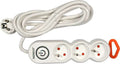 Prelungitor cu impamantare, 3 prize, 3M  72351 Sthor