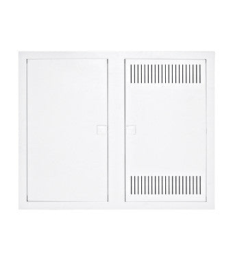 Cofret media combi cadru și ușă cu 3 rânduri orizontale BK0856032K