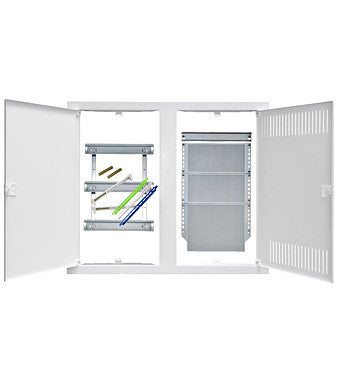 Cofret media combi cadru și ușă cu 3 rânduri orizontale BK0856032K