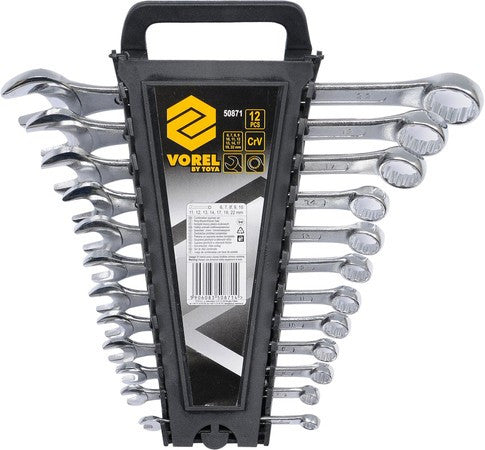 Set 12 chei combinate V6-22MM 50871 Vorel