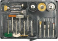 SET REZERVE PENTRU MINI FREZĂ, 17 PIESE 25411 Vorel
