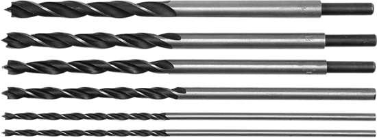 SET BURGHIE PENTRU LEMN 300MM 6 PIESE 6-14MM 22460 Sthor
