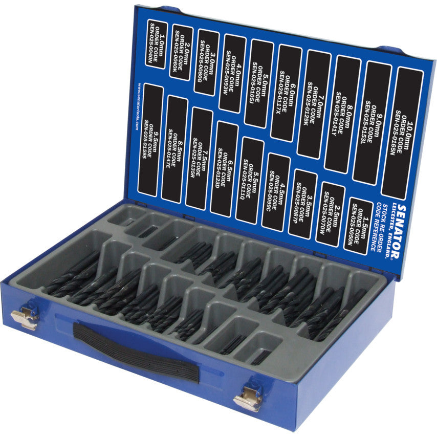 Set burghie Jobber din otel 170 piese SEN-025-9300K