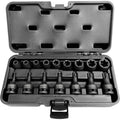 Set 16 capete tubulare de impact E-TX pentru suport 1/2" KEN-583-9190K
