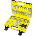 Set capete tubulare profil surubelnita 1/4" patrata 60 de piese - sistem metric YMT-582-9220K