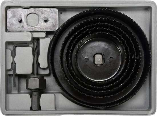 Set 8 carote lemn 64-127MM 22571 Vorel