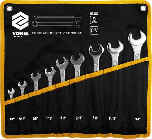 Set 9 chei combinate CRV 50880 Vorel