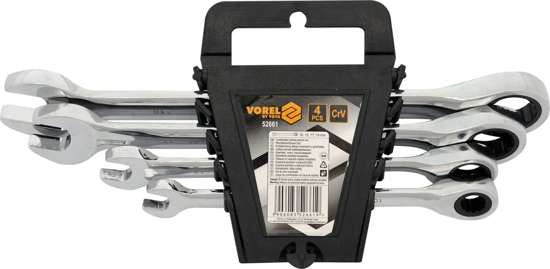 Set chei combinate cu clichet  10-19MM 52661 Vorel