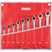 Set 9 chei combinate profesionale reversibile KEN-582-6796K
