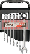 Set 7 chei combinate cu clichet 10 - 19 mm YT-0208