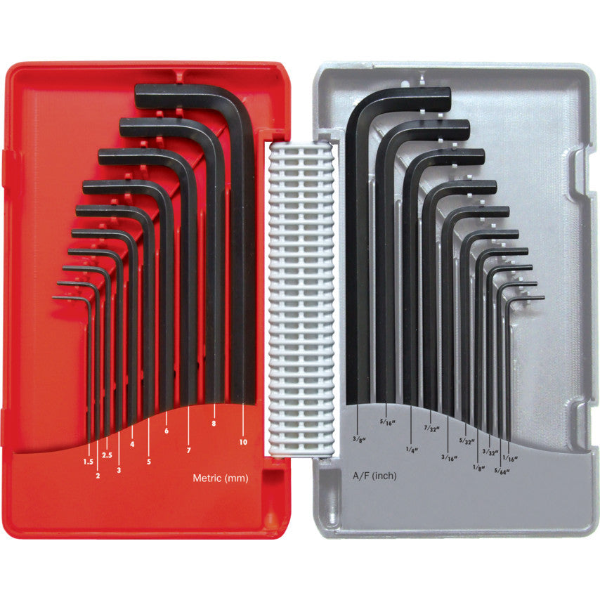 Set 20 chei hexagonale cu cap rotund KEN-602-2800K