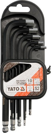 Set chei imbus hex S2 10 buc YT-0560