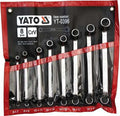 Set 8 chei inelare cu cot 6 - 22 mm YT-0396