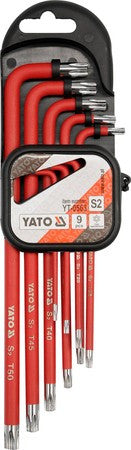 Set chei torx S2 9 buc YT-0563