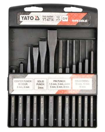 Set 12 dalti de impact YT-4714