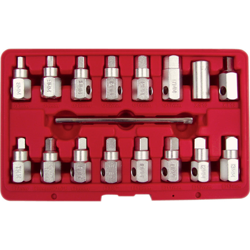 Set 17 chei pentru busoanele de golire a uleiului KEN-503-1720K