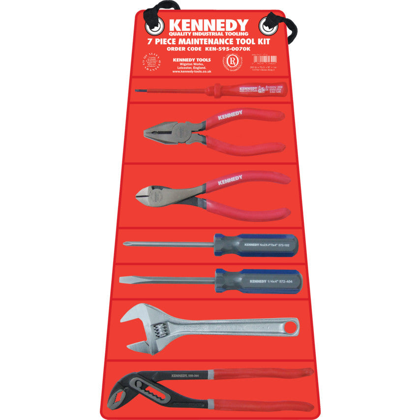 Set 7 scule pentru intretinere  KEN-595-0070K