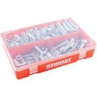 Set 288 piese, suruburi, piulite si saibe KEN-615-4110K
