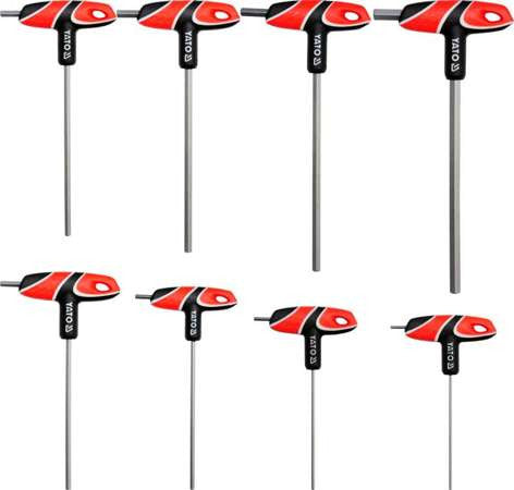 Set Imbus cu Maner Tip "T", 8 piese YT-05583
