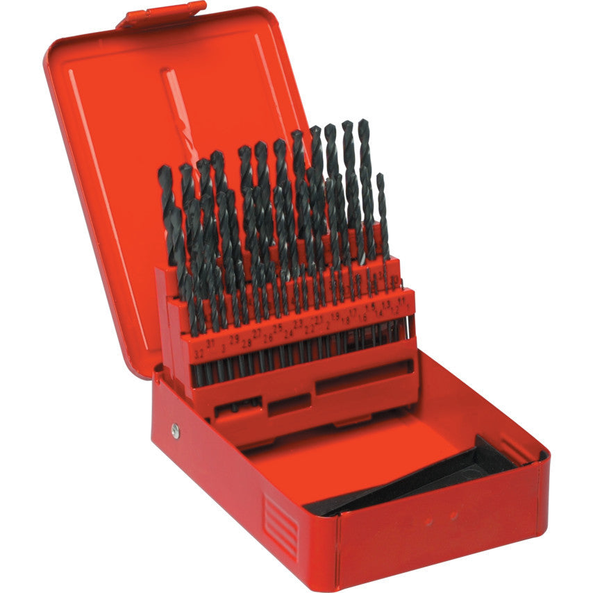 Set Jobber HSS cu canal ascutit SHR-025-8380K