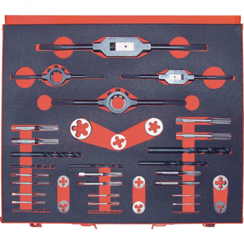 Set metric de filetare SHR-086-9990K