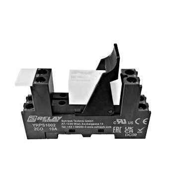 Set releu 2CC, 8A, 24Vcc, 5mm cu soclu şi clip reţinere RPSET4024