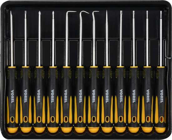 Set surubelnite precizie, 12 buc 64555 Vorel