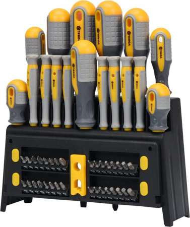 Set surubelnite si biti, 50 buc, 60780 Vorel