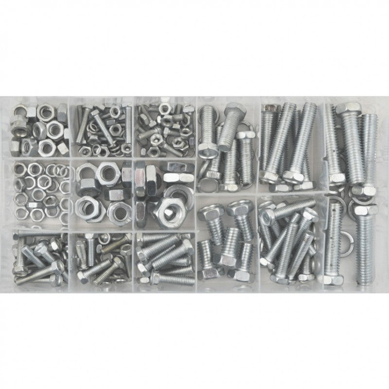 Set 240piese, suruburi, piulite si saibe SEN-615-6110K