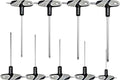 Set torx maner tip "T", 9 piese  YT-05615