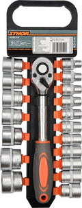 SET TUBULARE+ANTRENOR 19BUC,1/2" 58634 Sthor