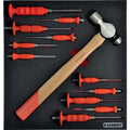Set 12 piese, ciocan si dornuri industriale KEN-595-0290K