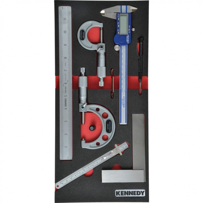 Set de masurare pentru ingineri cu 7 piese KEN-595-0010K