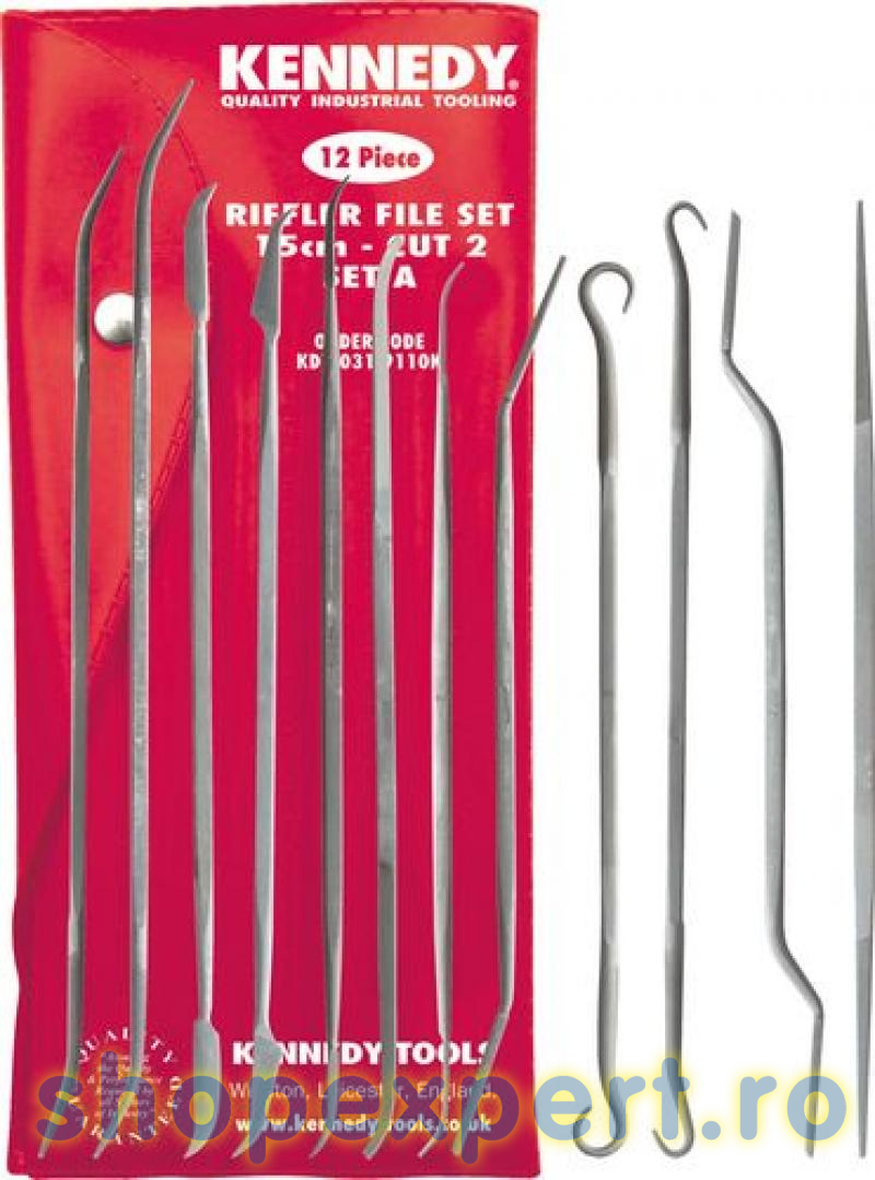 Set 12 pile de precizie, 15cm KDY-031-9110K
