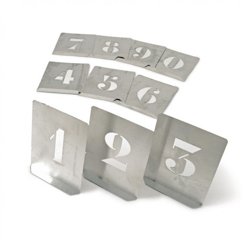 Set 10 Poansoane - Cifre 40 mm KEN-561-0400K