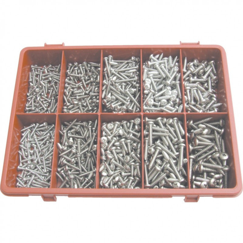 Set 900 suruburi din otel inoxidabil QFT-615-4450K