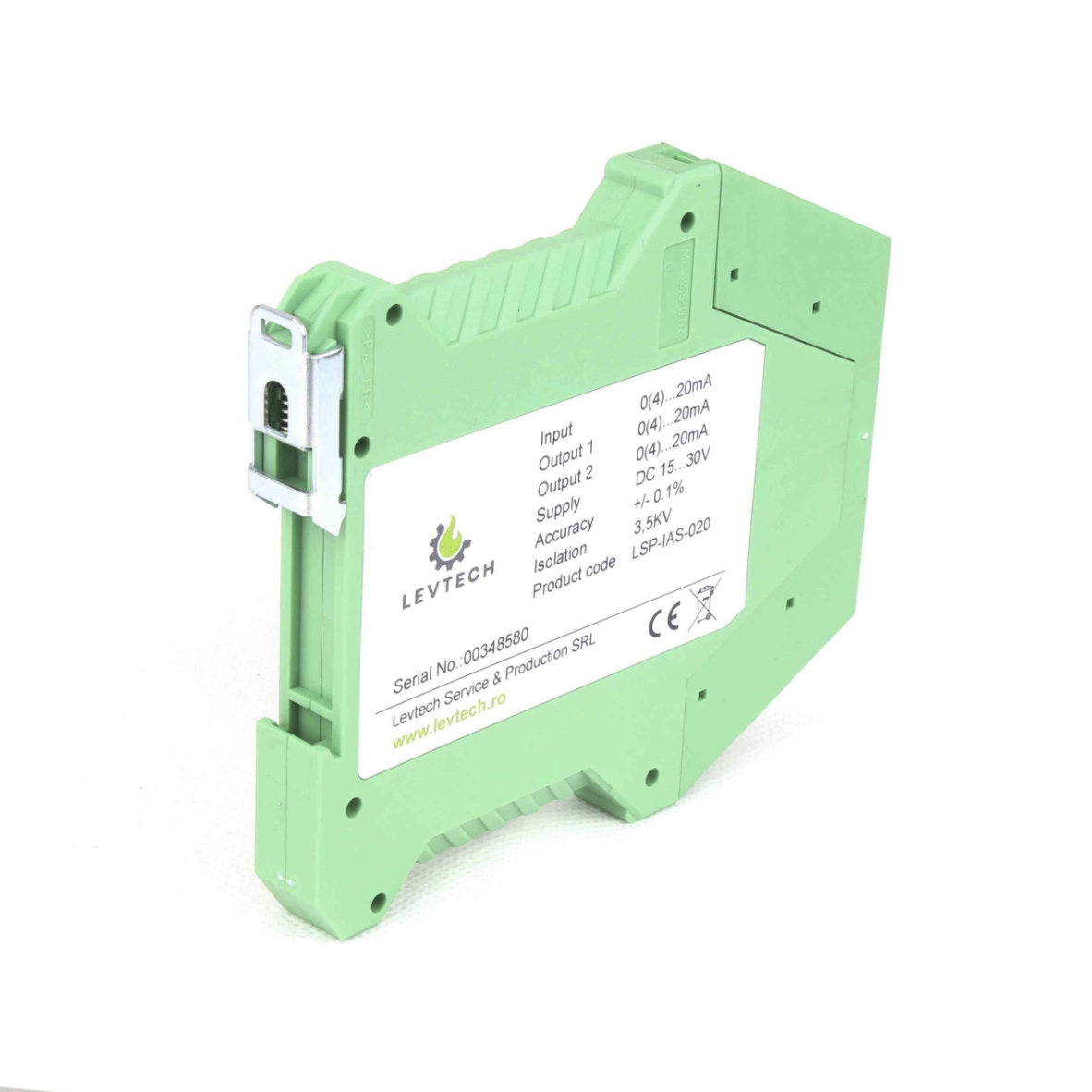 Splitter izolat pentru semnale analogice