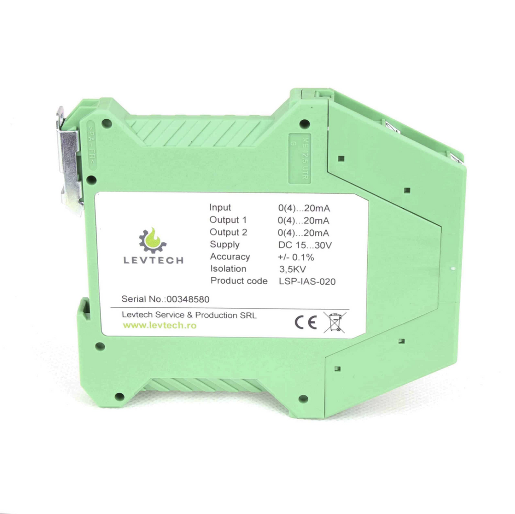 Splitter izolat pentru semnale analogice