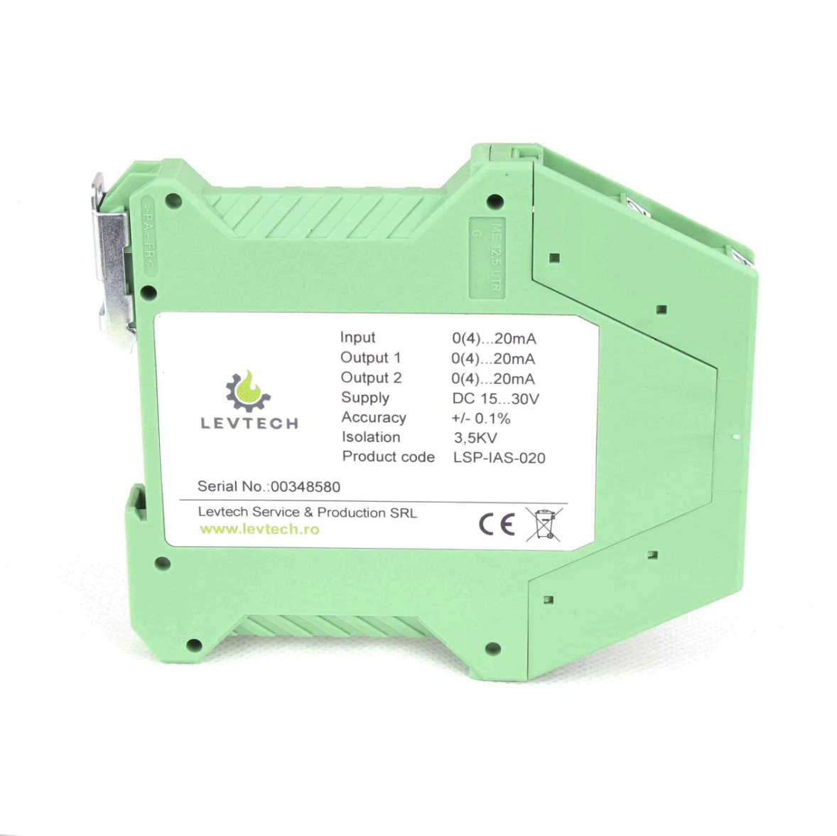 Splitter izolat pentru semnale analogice