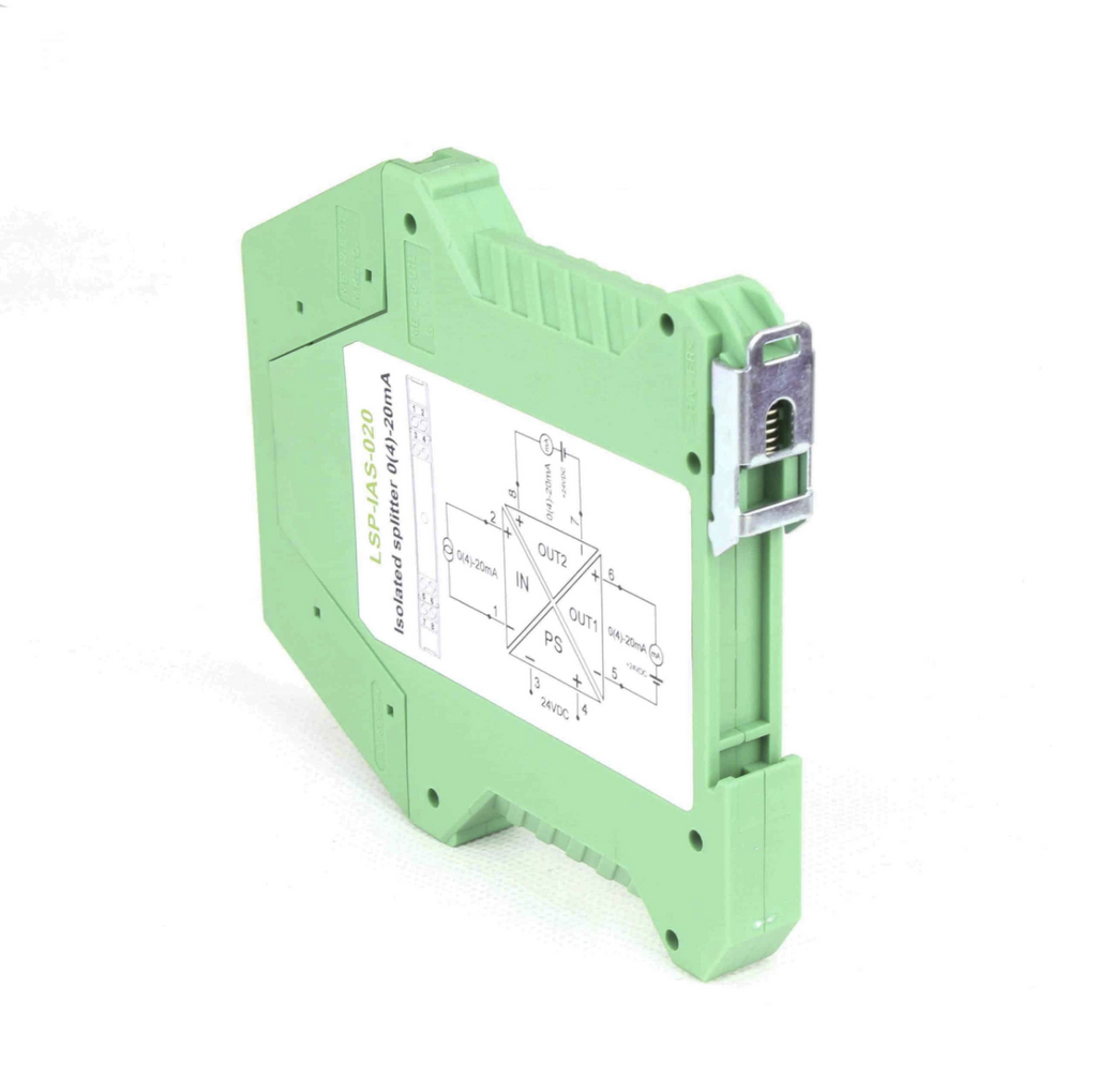 Splitter izolat pentru semnale analogice