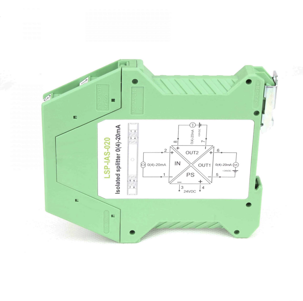 Splitter izolat pentru semnale analogice