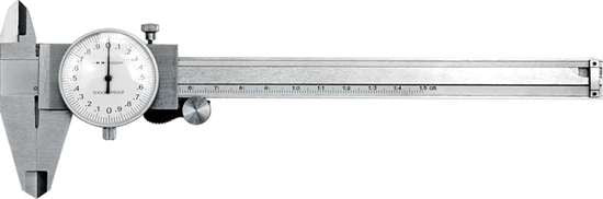 ȘUBLER CU CADRAN 150MM, PRECIZIE 0,02 M 15220 Vorel