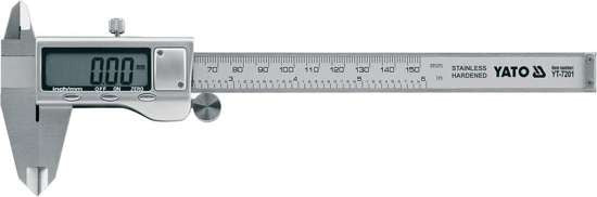 Șubler de inox cu afișaj digital 150 mm 0.03 mm YT-7201