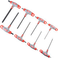 Set  8 suporturi hexagonale Pro-Torq cu cap rotund 2-10mm KEN-602-7800K