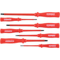 Set 7 surubelnite VDE cu maner cu sectiune patrata VDE 1000V KEN-572-5900K