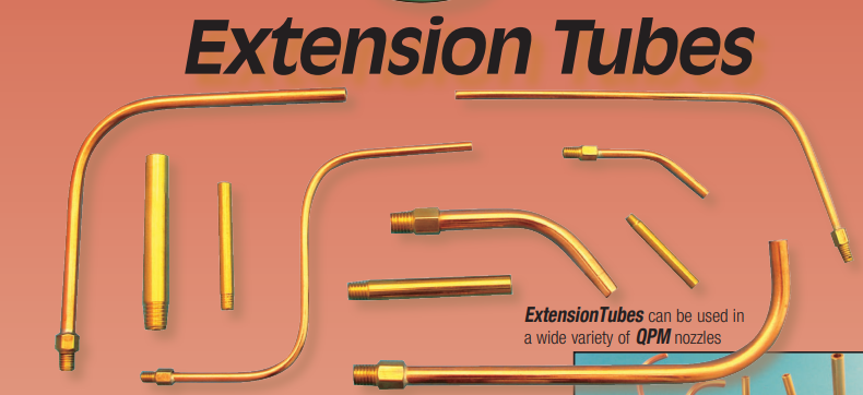 Tub de extensie din cupru