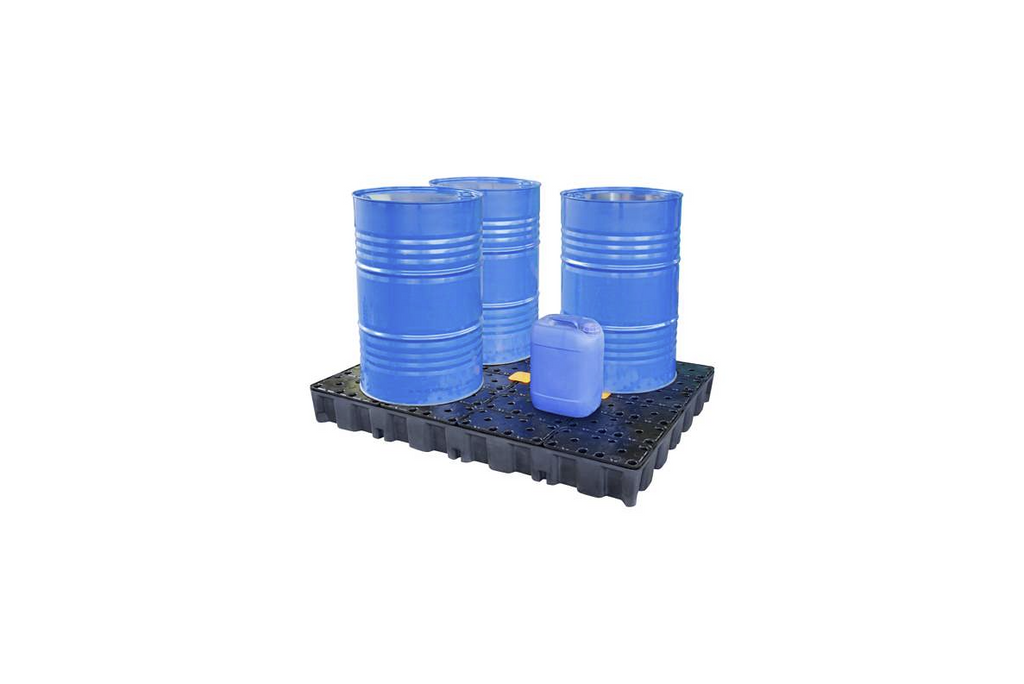 Vană de captare retenție Cemo din PE cu grătar din PE, 120 l, 1200x800 mm, neagră